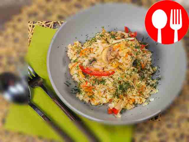 Бигос с грибами