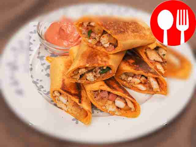 Буррито с курицей