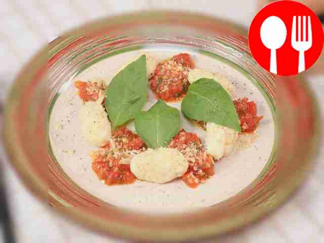 Ньокки с сыром