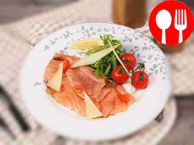 Карпаччо из лосося