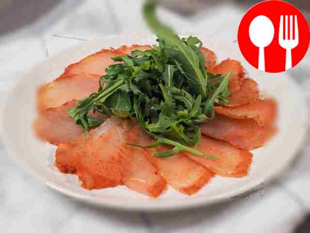 Карпаччо из курицы в сушилке