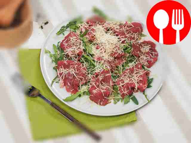 Карпаччо с руколой