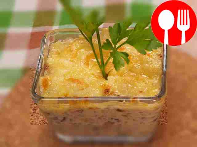 Жюльен с грибами в духовке