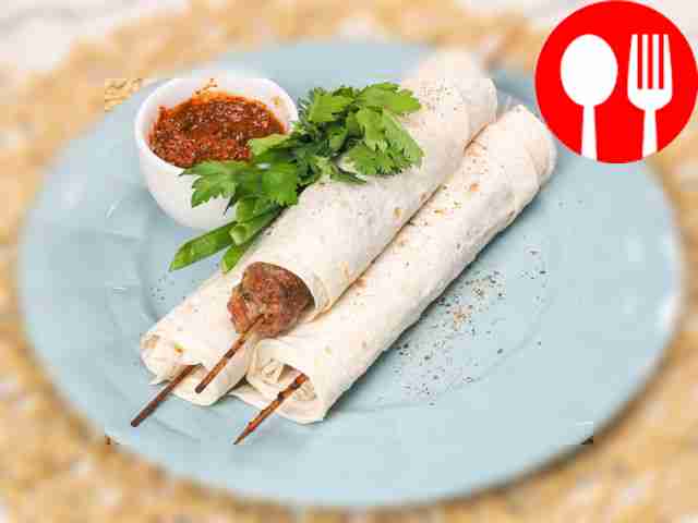 Люля-кебаб в лаваше