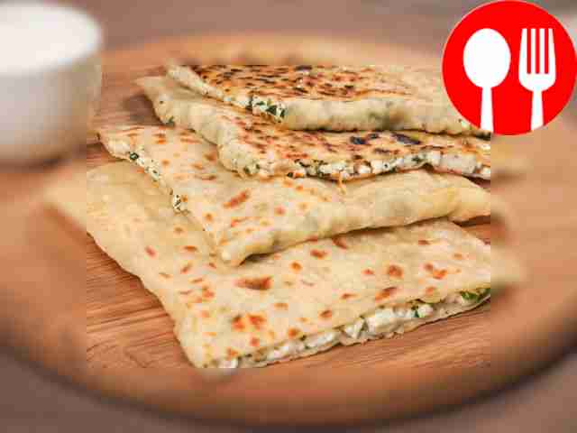 Кутабы с творогом