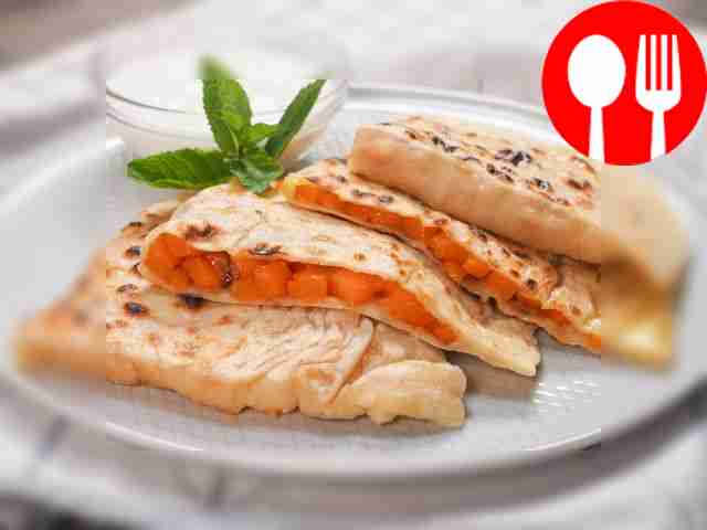 Кутабы с тыквой