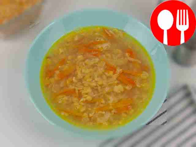 Гороховый суп с имбирем