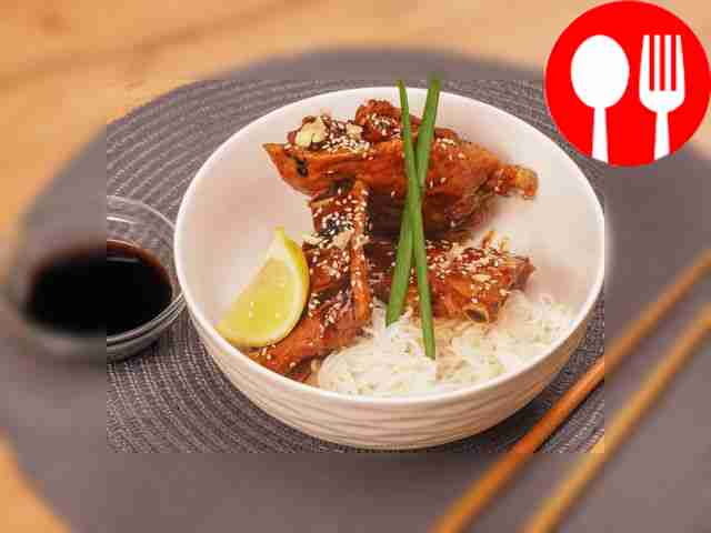 Кисло-сладкие ребрышки