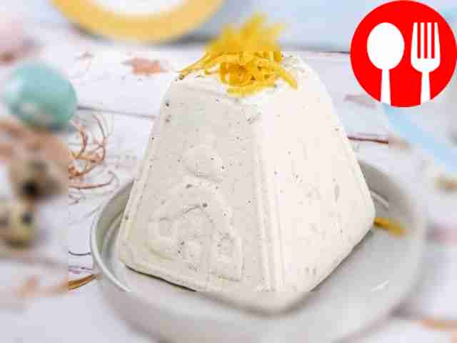 Творожная пасха с кедровыми орехами
