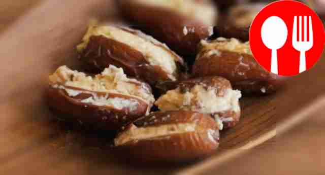 Финики с фетой и медом