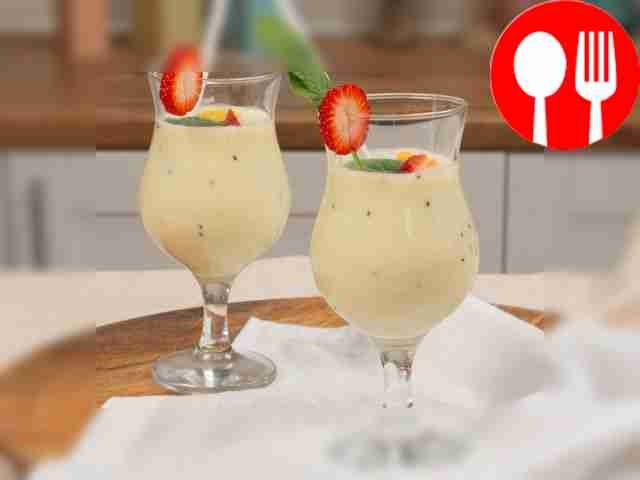 Смузи с киви и бананом