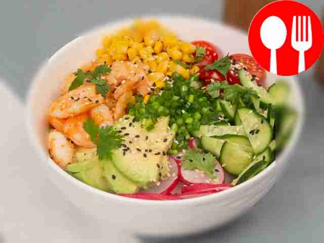 Поке с кукурузой