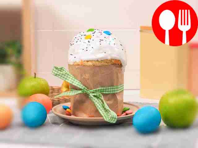 Кулич на живых дрожжах