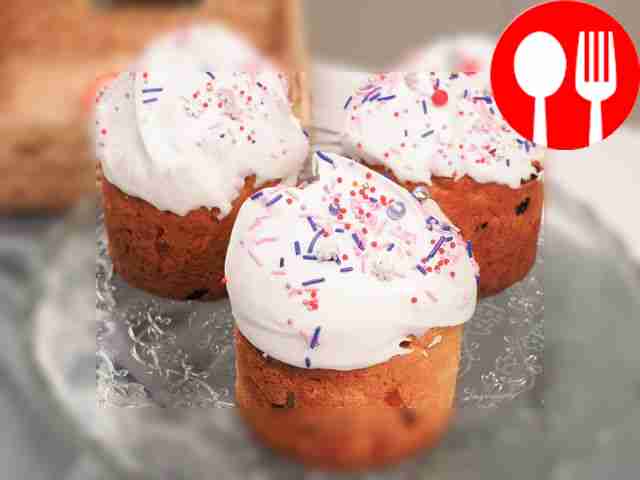 Кулич на сливках