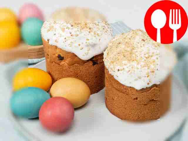 Бездрожжевой кулич