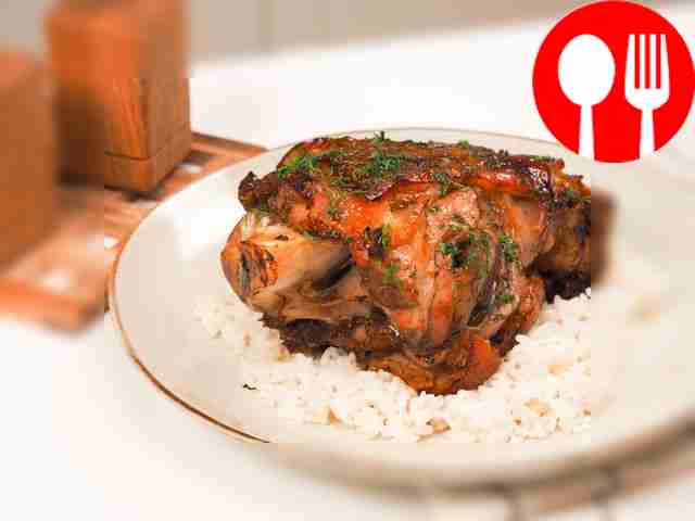 Рулька в соевом соусе