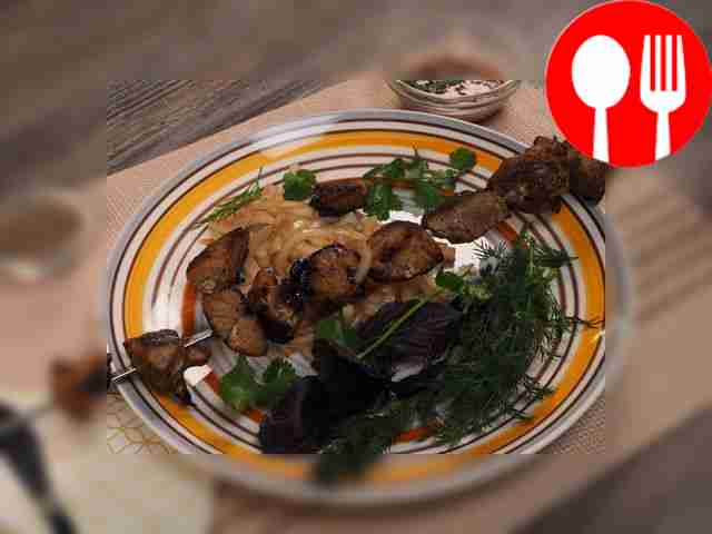 Шашлык из свинины