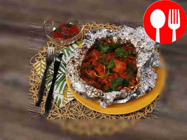 Шашлык из свинины в духовке