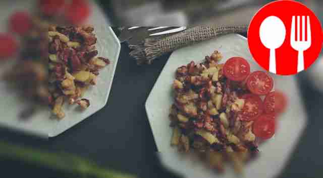 Лисички с картошкой