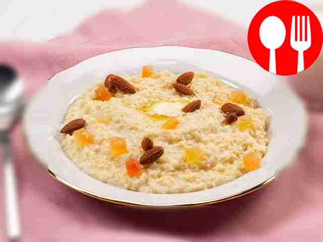 Полезная пшенная каша на молоке