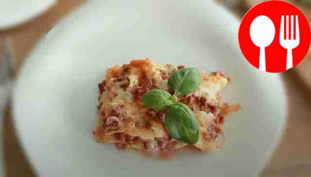 Ароматная лазанья