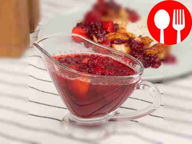 Варенье из брусники с яблоками