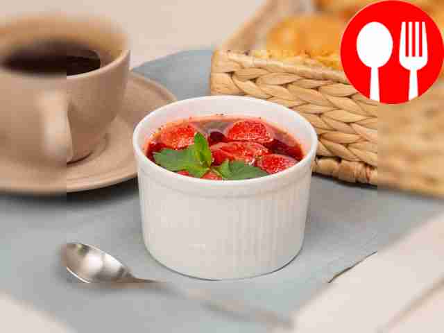 Клубничное варенье с мятой