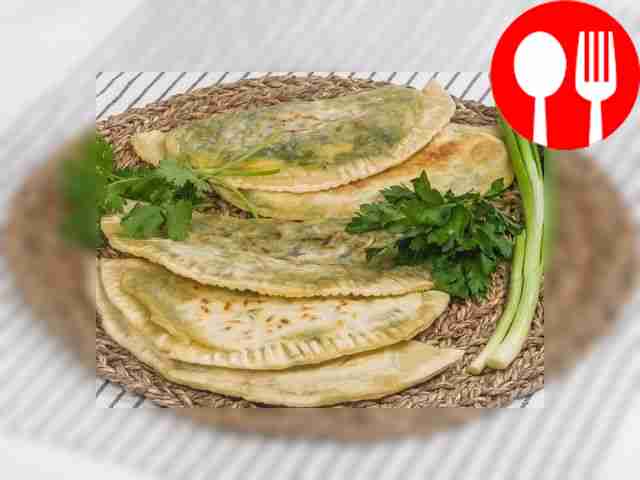 Кутабы с зеленью