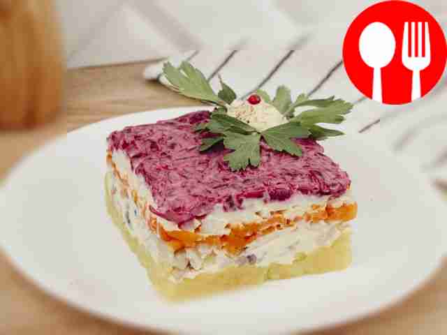 Классическая селедка под шубой из филе