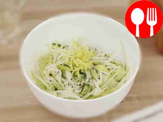 Дайкон с огурцом