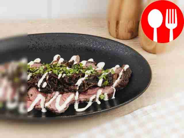 Ростбиф с луком