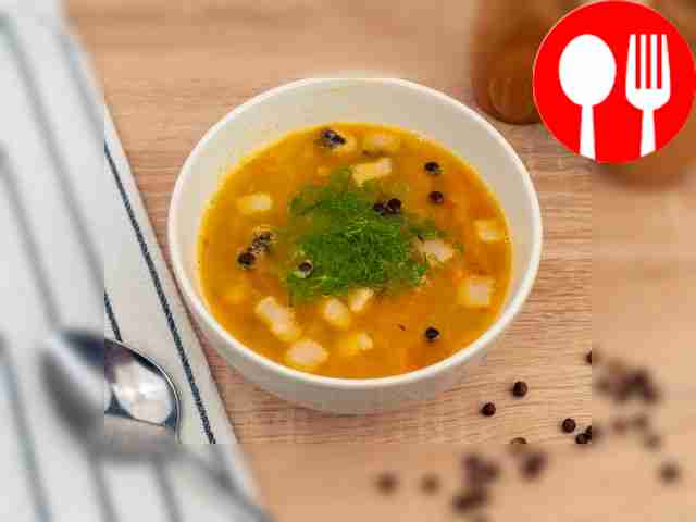 Гороховый суп с грудинкой