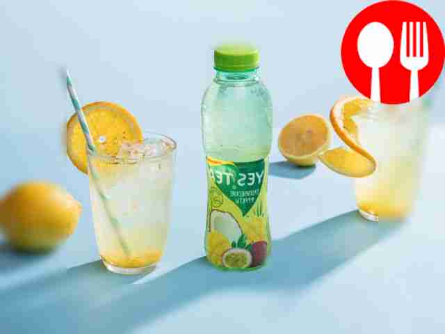 Крюшон из чая с лимоном и апельсином