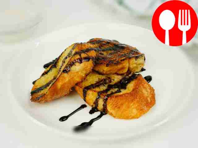 Гренки на молоке