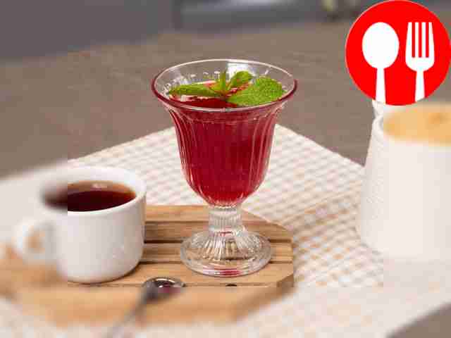 Желе из красной смородины