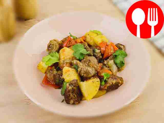 Баранина с картошкой