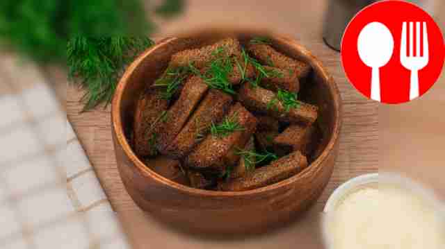 Гренки в духовке