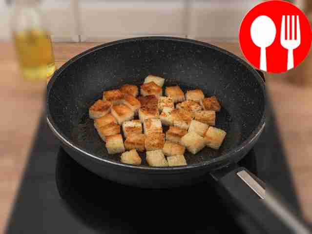 Жарьте до золотистой корочки, затем...