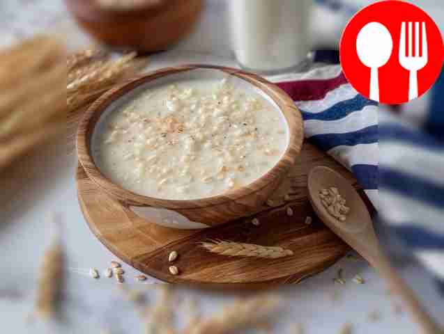 Легкий молочный суп с пшеном