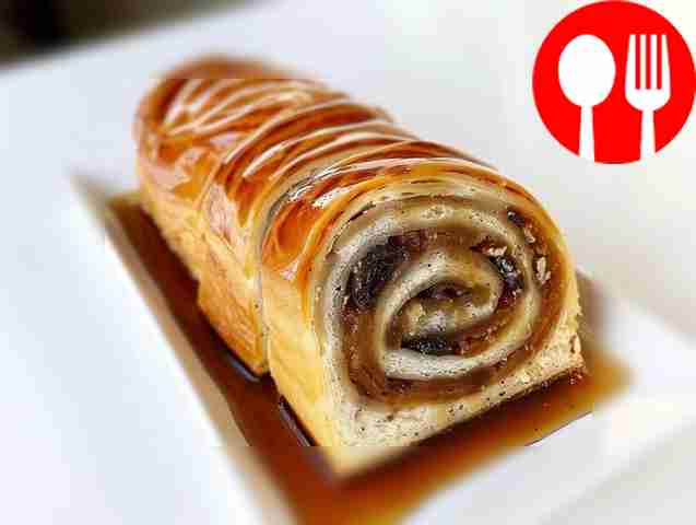 Домашний рулет в медовой корочке