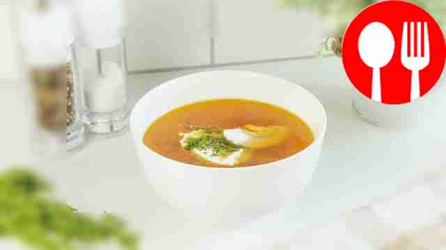 Свекольник с курицей