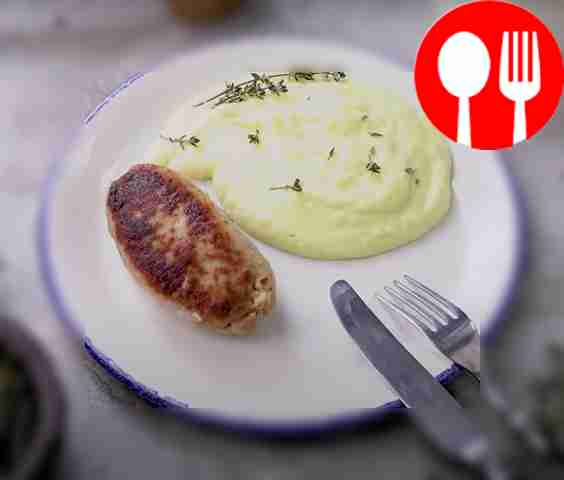 Сливочное пюре с чесноком