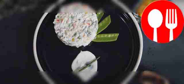 Салат с крабовым мясом и креветками