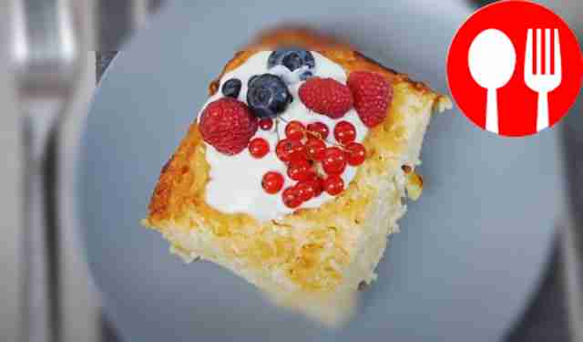 Запеканка из творога и макарон