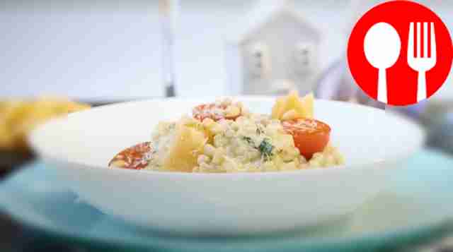 Ризотто со шпинатом