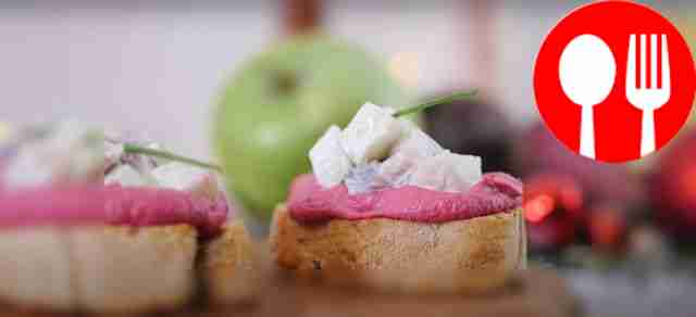 Брускетта «под шубой»