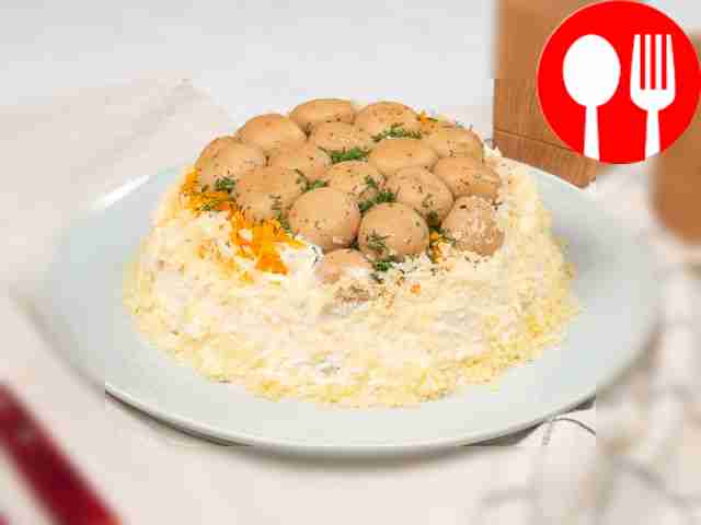 Салат «Грибная поляна»