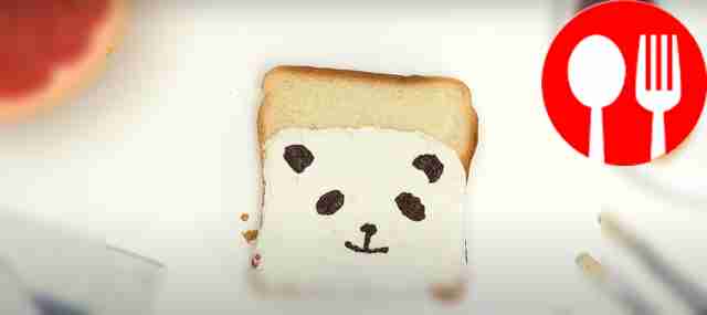 Тост «Панда»