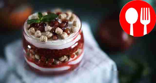 Ягодно-фруктовое парфе