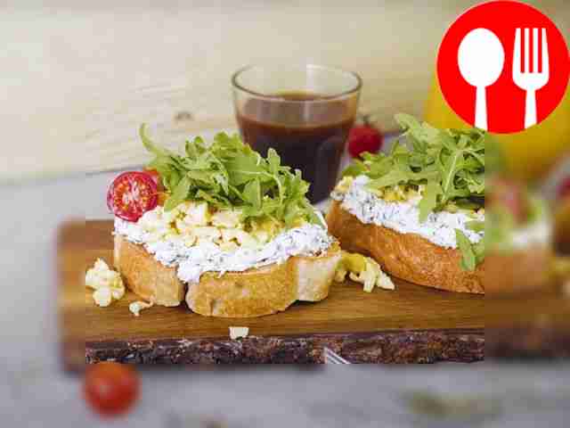 Бутерброды с болтушкой